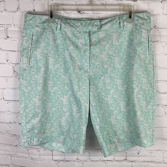 Lady Hagen Mint and White Shorts - Picture 1 of 6